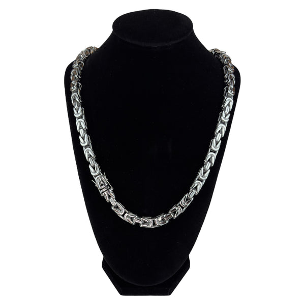 BYZANTINE NECKLACE LUXURY - SILVER