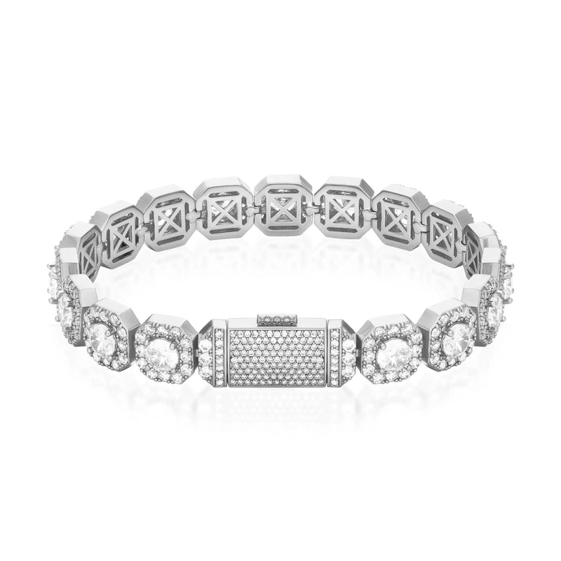 MONACO ICE BRACELET - SILVER