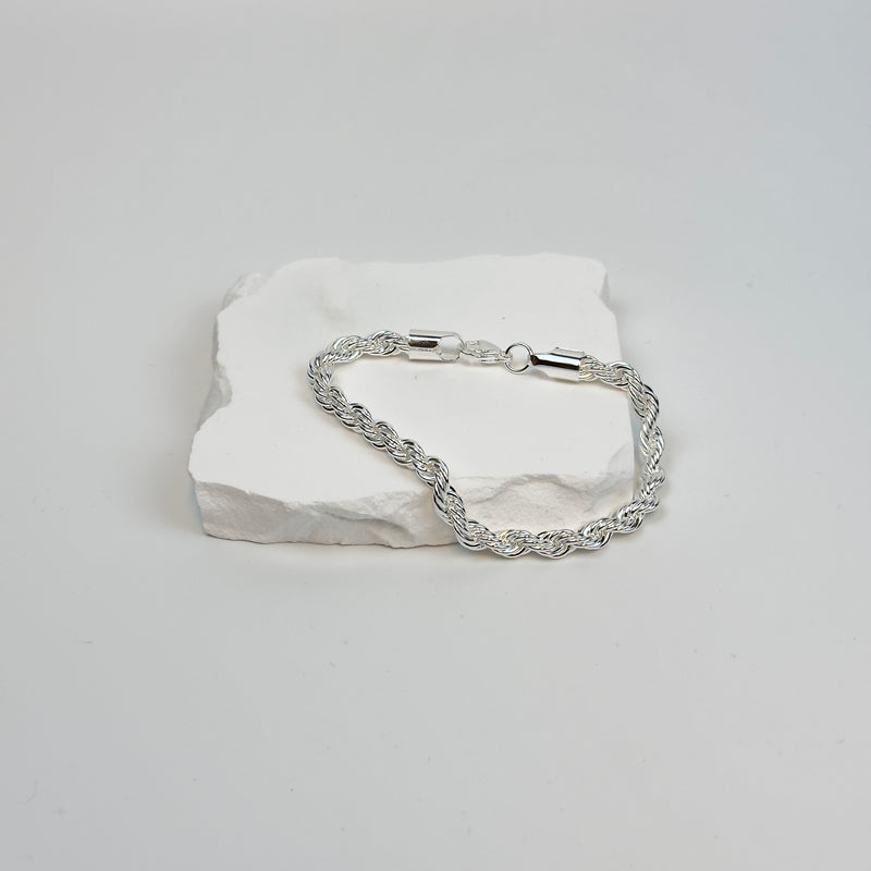 BRACELET STHLM - SILVER (6MM)