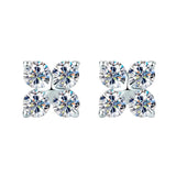 EARRINGS PALMARIA MOISSANITE S925 - SILVER