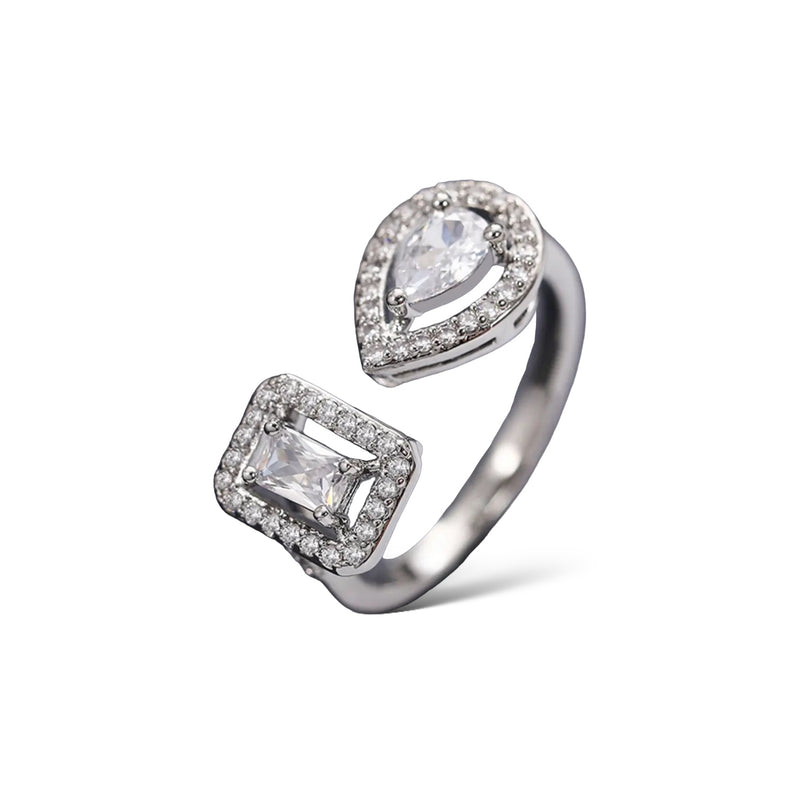 DIAMOND RING - SILVER