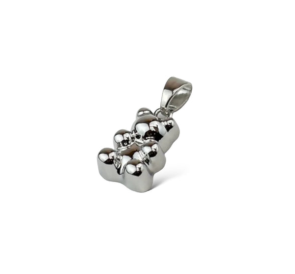 GUMMY BEAR PENDANT - SILVER