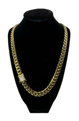 CUBAN NECKLACE LUXURY - GOLD (10MM)