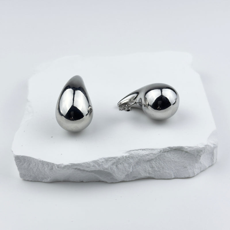 DROP EARRINGS - SILVER