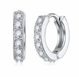 EARRINGS MONTE CARLO - SILVER