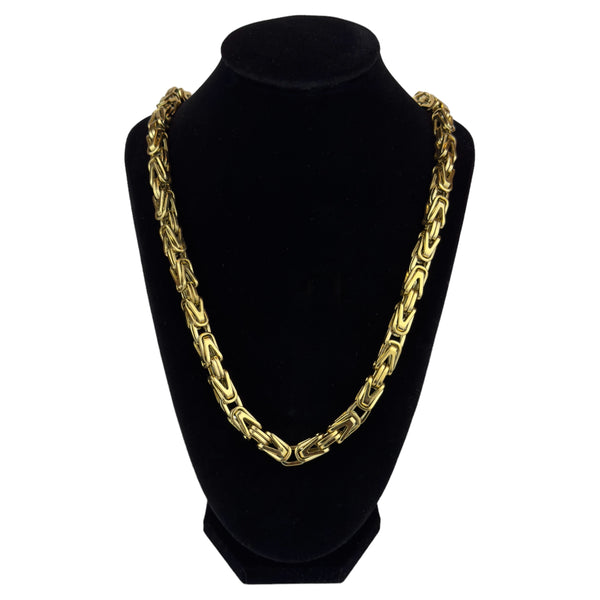 BYZANTINE K1 NECKLACE - GOLD (8MM)