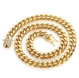 CUBAN NECKLACE LUXURY - GOLD (10MM)