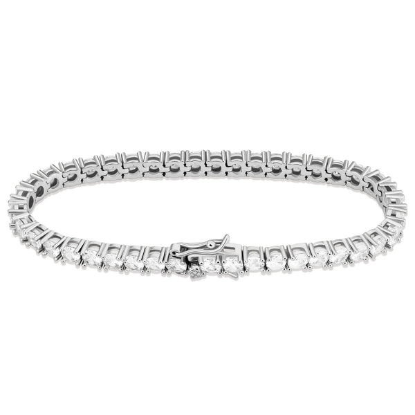 TENNIS BRACELET LUXURY - SILVER (4MM)