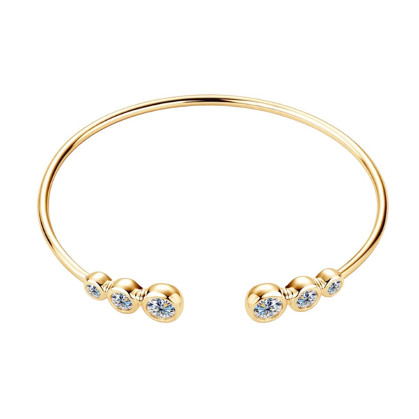 DIAMOND BRACELET MOISSANITE S925 - GOLD