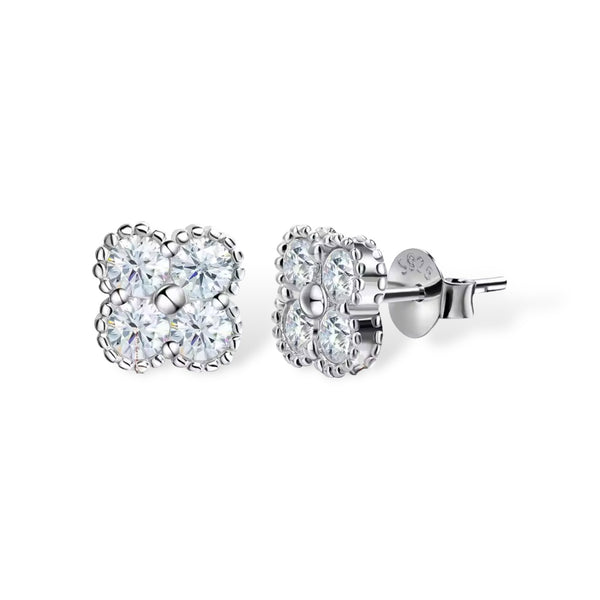 EARRINGS CHIARA MOISSANITE S925 - SILVER