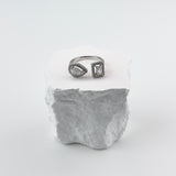 DIAMOND RING - SILVER