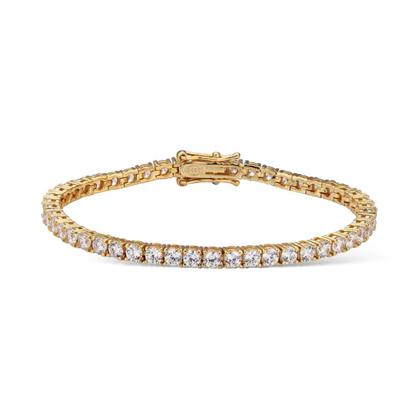 TENNIS BRACELET MOISSANITE S925 - GOLD