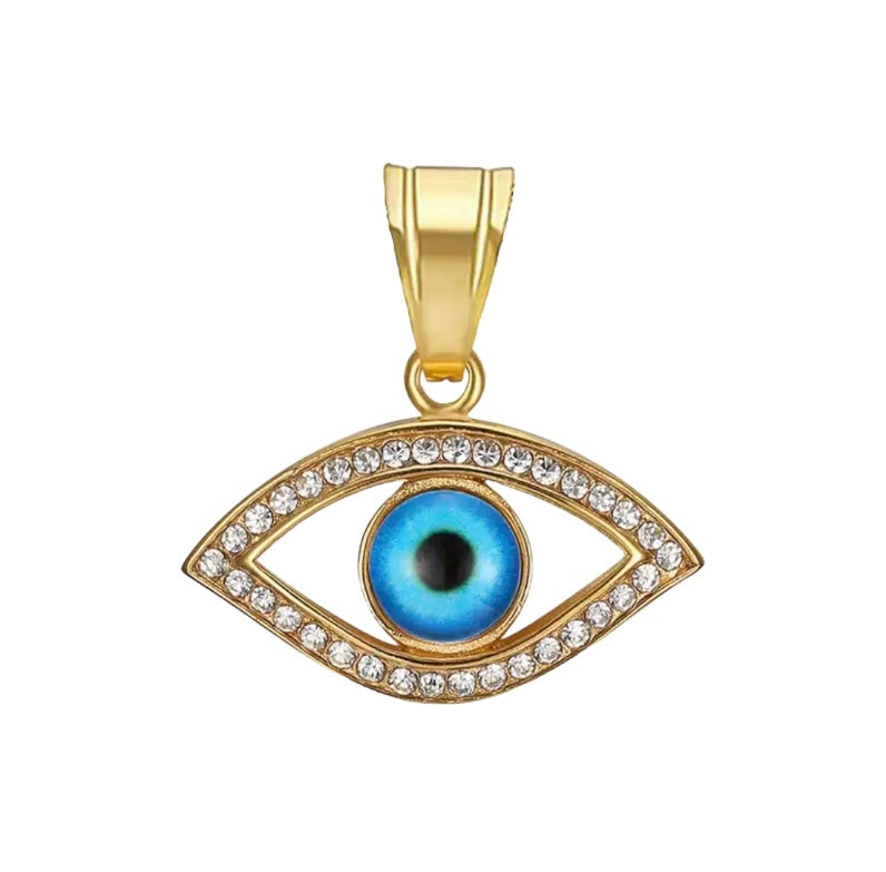 EVIL EYE PENDANT - GOLD