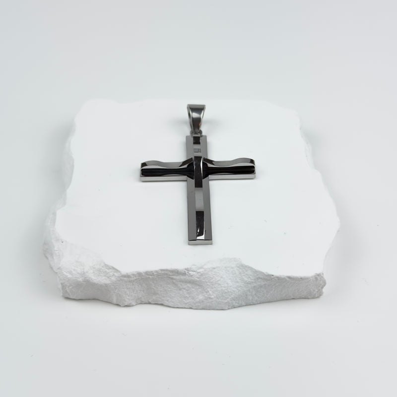 PENDANT CROSS - SILVER