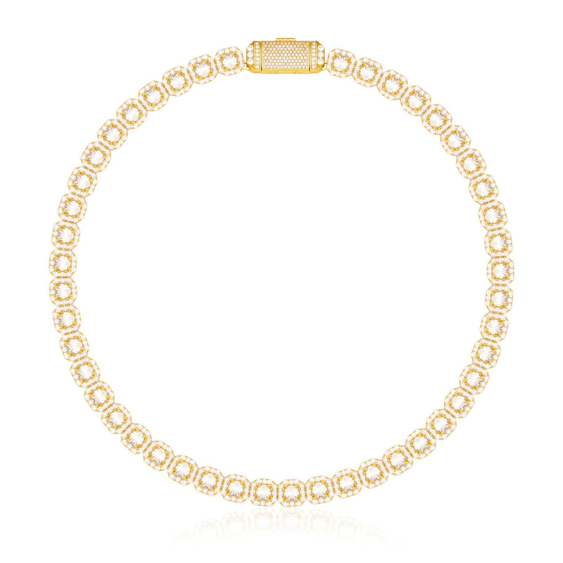 MONACO ICE NECKLACE - GOLD