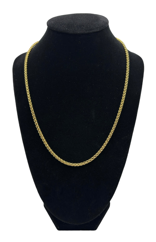 NECKLACE MILANO - GOLD (3MM)