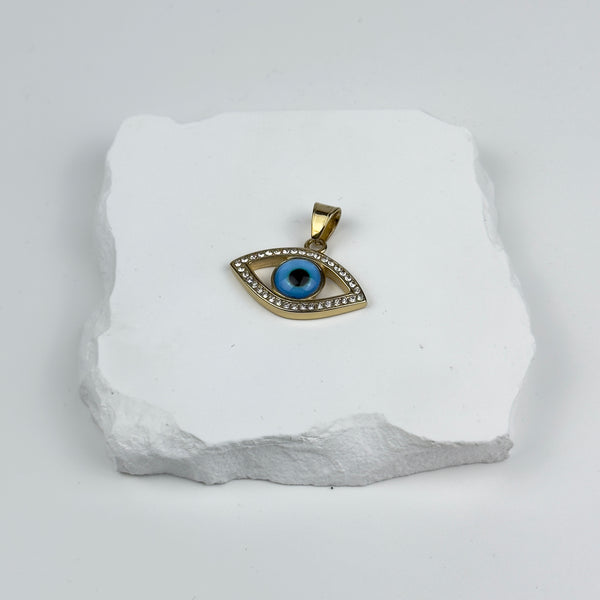 EVIL EYE PENDANT - GOLD