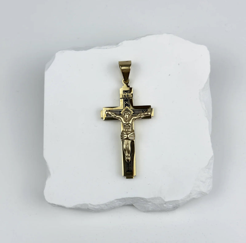 BYZANTINE K2 WITH CROCE - GOLD (6MM)