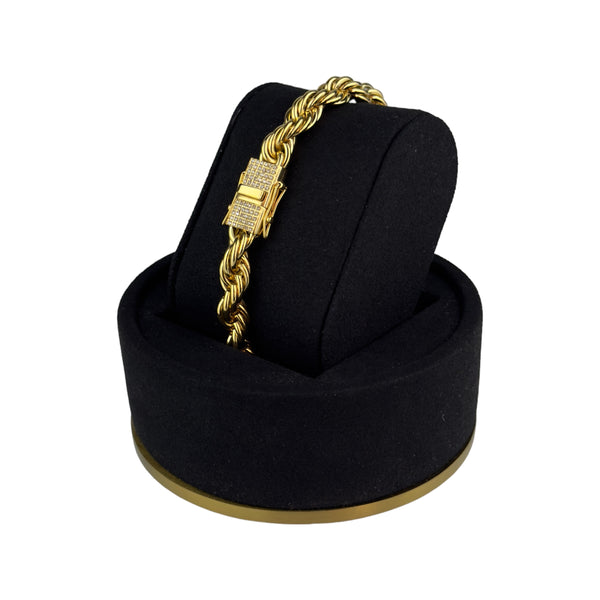 BRACELET STHLM LUXURY - GOLD (8MM)