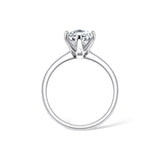 DIAMOND RING MOISSANITE S925 - SILVER