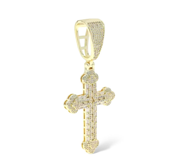 LUXURY CROSS PENDANT - GOLD