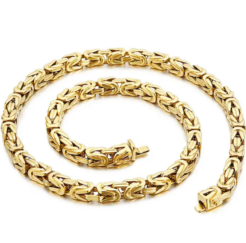 BYZANTINE NECKLACE LUXURY - GOLD